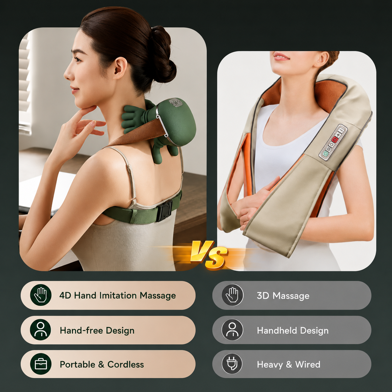 NeckRelief Pro — Automatic Neck & Shoulder Massager