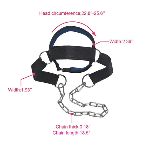 Adjustable Neck Training Strap