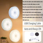 2~6 Pack Motion Sensor LED Night Light 3 Color