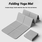 Foldable Yoga Mat Eco Friendly for Pilates & Floor Workouts