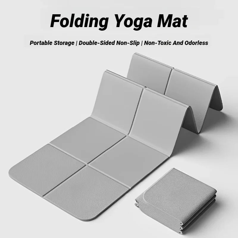 Foldable Yoga Mat Eco Friendly for Pilates & Floor Workouts