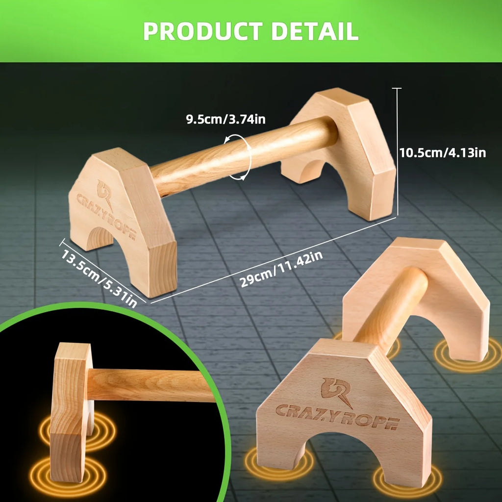 Wooden Push-up Bars