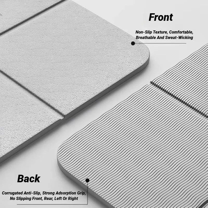 Foldable Yoga Mat Eco Friendly for Pilates & Floor Workouts