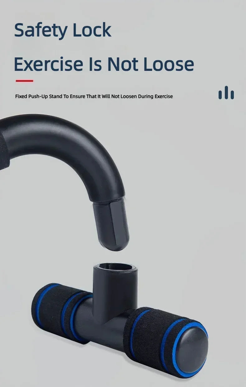 Non-Slip H-Shaped Push Up Bars