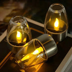 LED Solar Candles