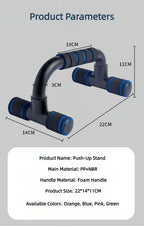 Non-Slip H-Shaped Push Up Bars