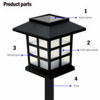 8 Pack Solar Pathway Garden Lights