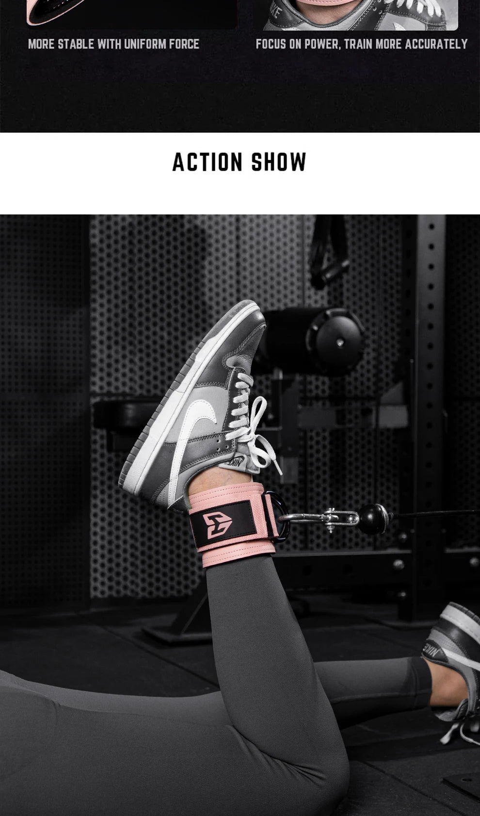 Cuff Link Wrist and Ankle Straps