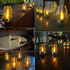 LED Solar Candles