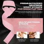 Non-slip Weightlifting Wrist Straps