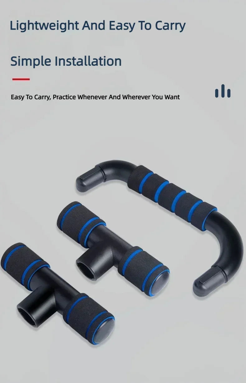 Non-Slip H-Shaped Push Up Bars