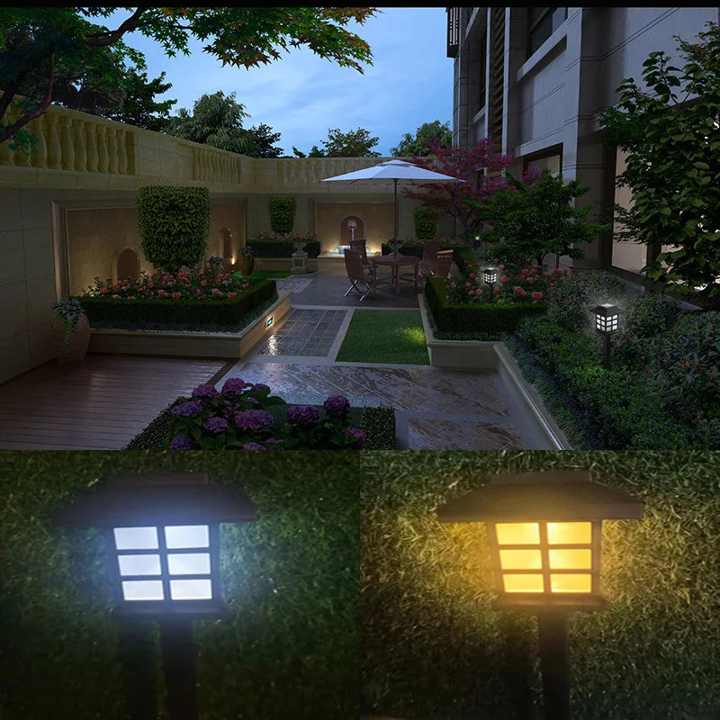 8 Pack Solar Pathway Garden Lights