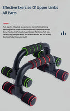 Non-Slip H-Shaped Push Up Bars