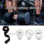 Non-slip Weightlifting Wrist Straps