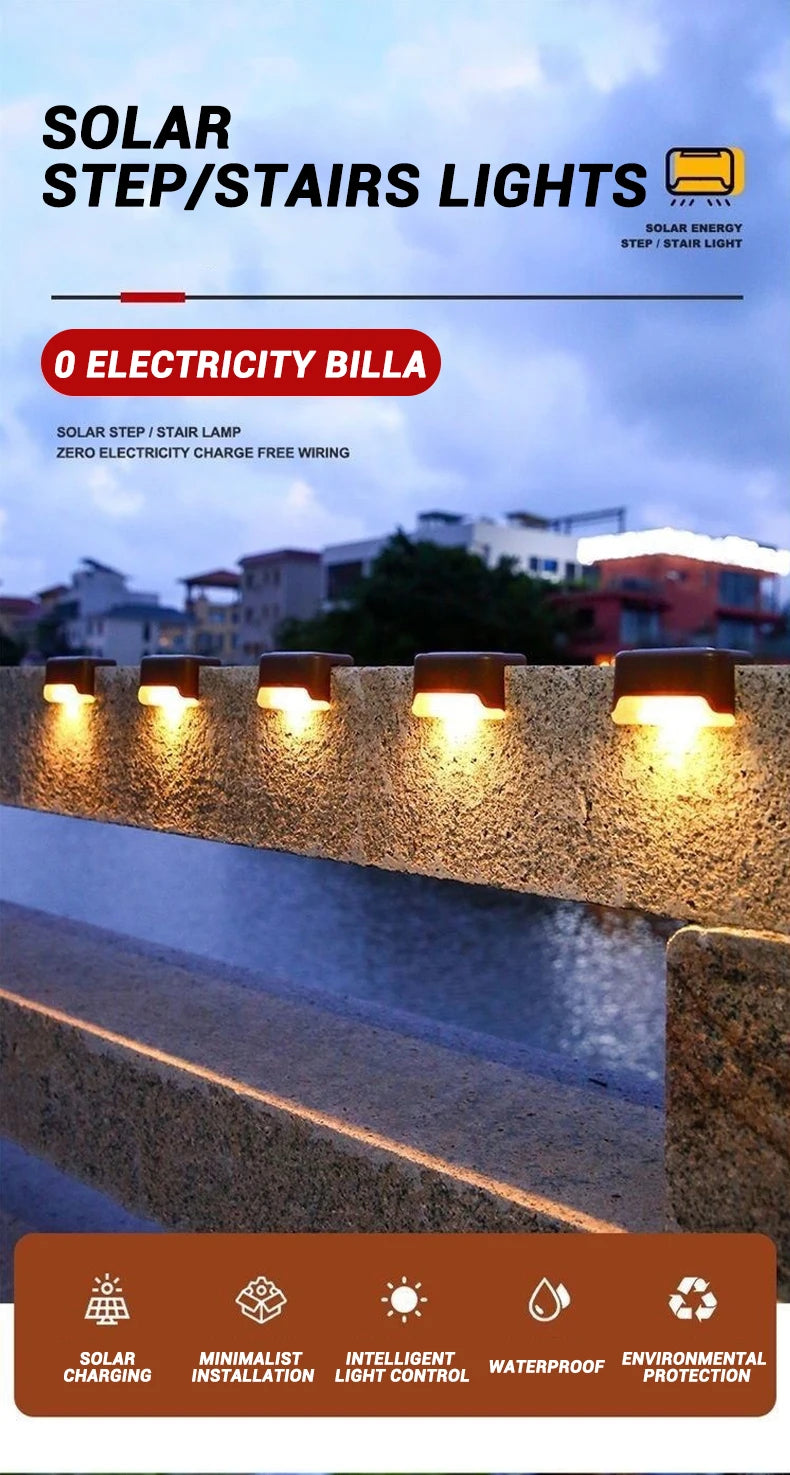 Solar LED Lights Outdoor Garden