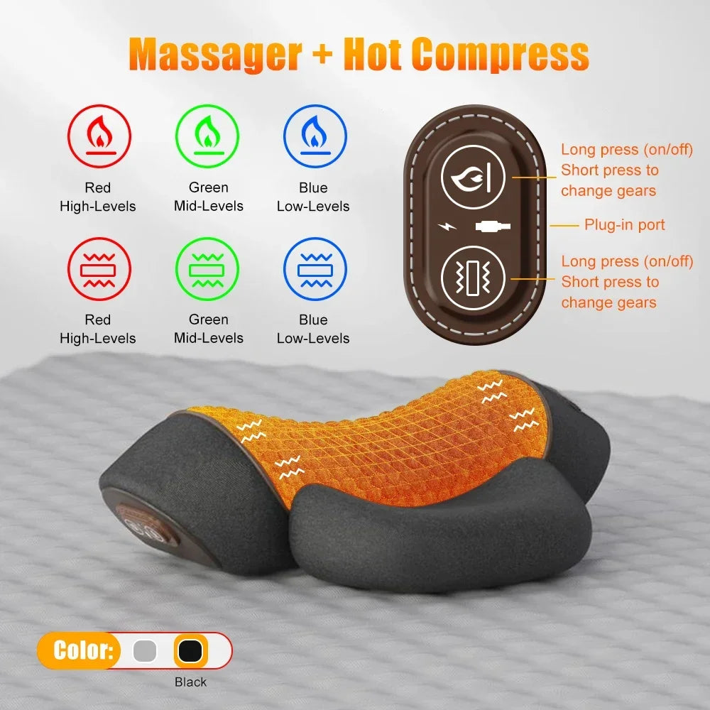 CervRelief Pro — Heating Vibration Neck Massager