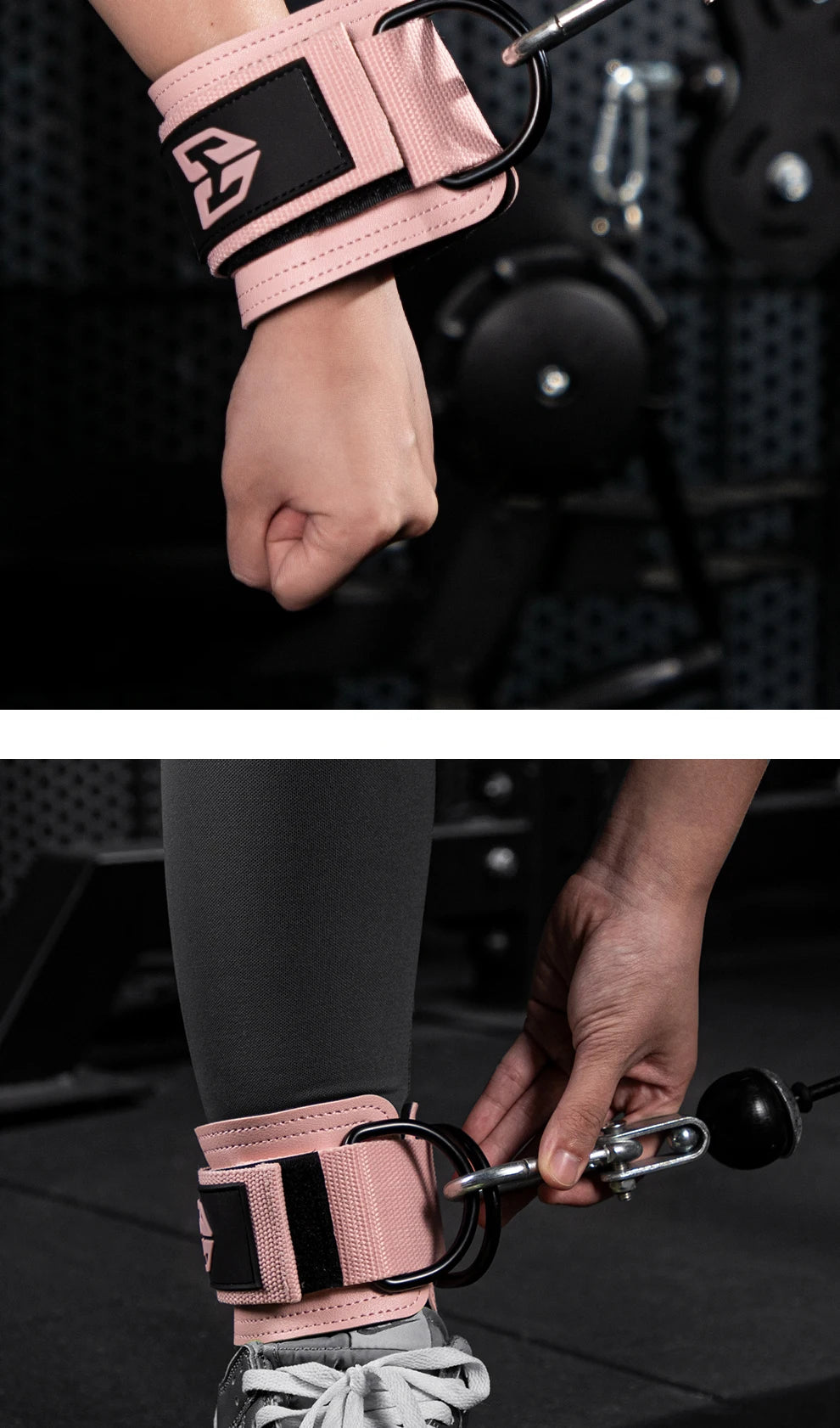 Cuff Link Wrist and Ankle Straps