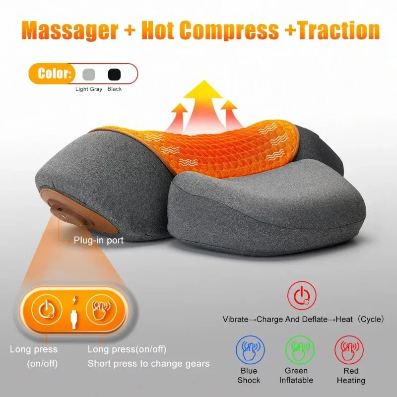 CervRelief Pro — Heating Vibration Neck Massager